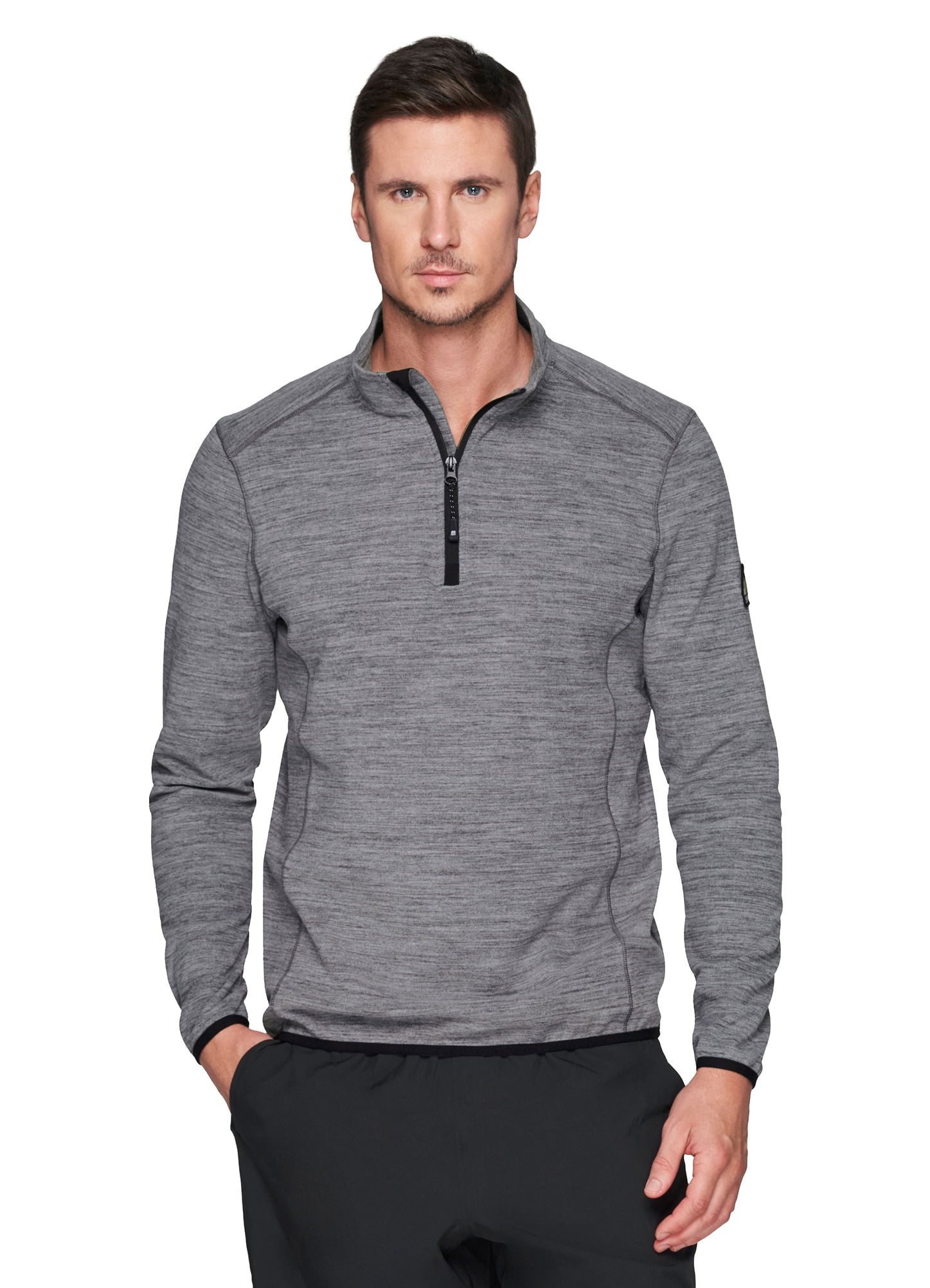 Avalanche Men s 1 4 Zip Silky Fleece Pullover Hiking Sweatshirt