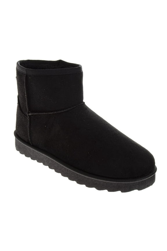 Men'S Cozy Winter Boots, Black, Size: 9.5