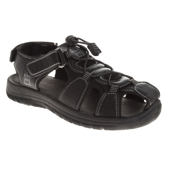 Avalanche Men'S Fishermen Sandals, Black, 9