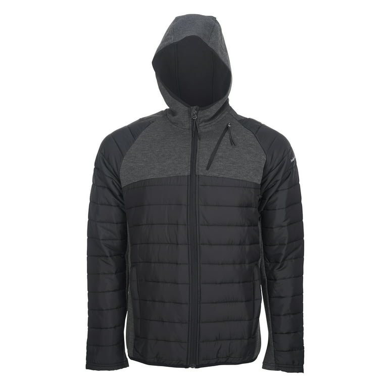 Avalanche Outdoor Woven Zip Pocket Logo Shirt for Men | Charcoal Black | Size Medium