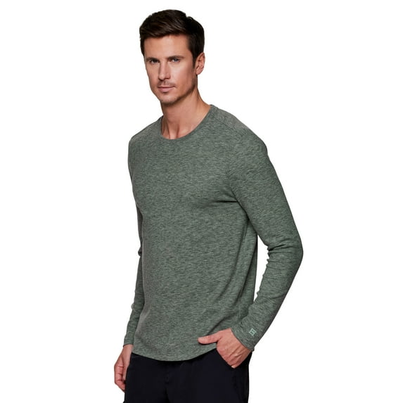 Avalanche Men's Lightweight Crewneck Fleece Pullover with Zipper Pocket