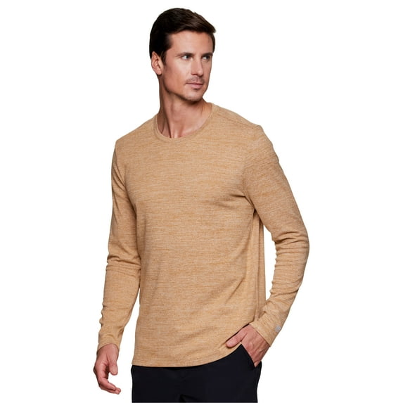 Avalanche Men's Lightweight Crewneck Fleece Pullover with Zipper Pocket