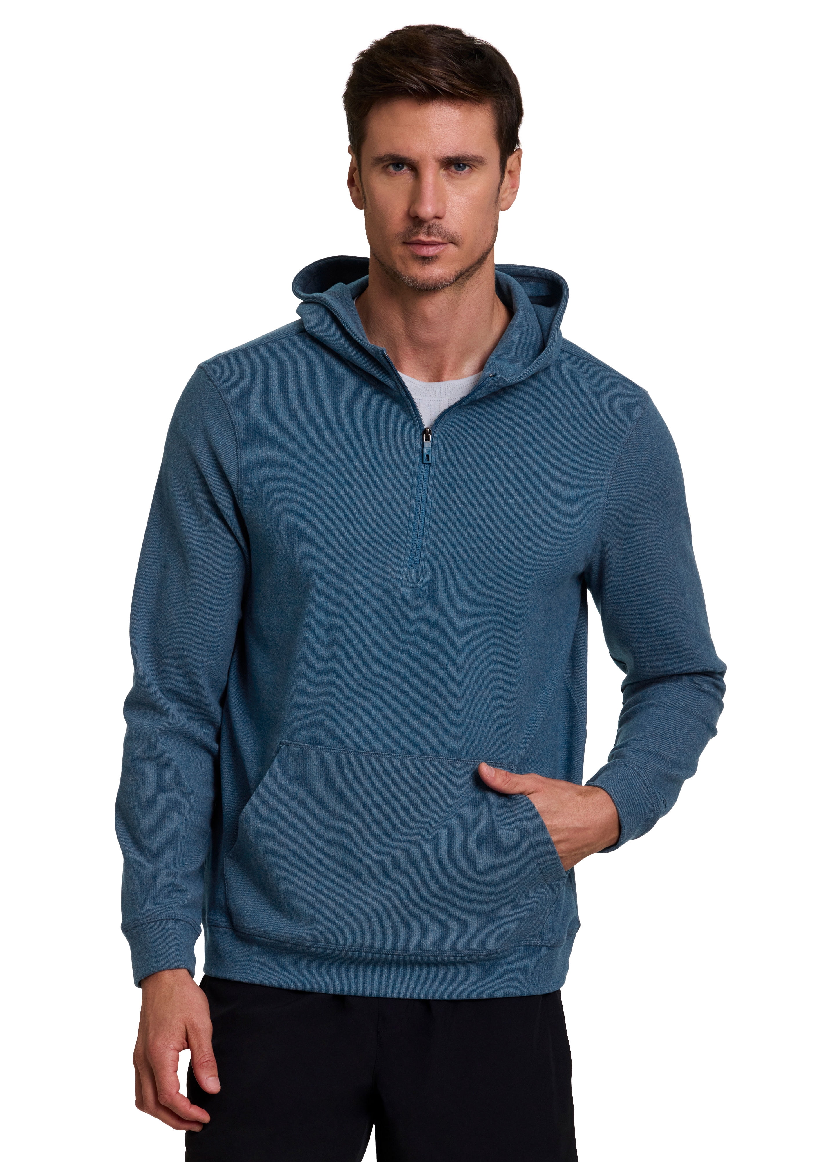Avalanche Men s Lightweight Mini Corduroy 1 4 Zip Hoodie Sweatshirt Walmart