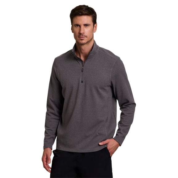Avalanche Men's Lightweight Mini Corduroy 1/4 Zip Sweatshirt