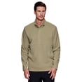 thumbnail image 1 of Avalanche Men's Lightweight Textured Fleece 1/4 Zip Sweatshirt with Pockets, 1 of 5