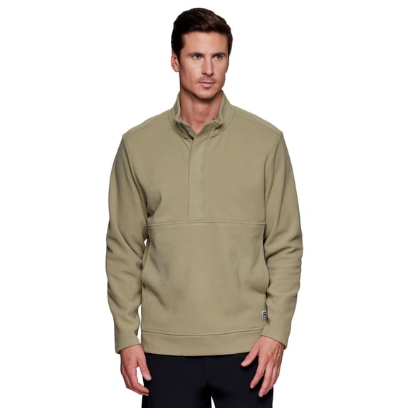 Avalanche Men's Lightweight Textured Fleece 1/4 Zip Sweatshirt with Pockets