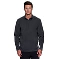 thumbnail image 1 of Avalanche Men's Lightweight Textured Fleece 1/4 Zip Sweatshirt with Pockets, 1 of 5