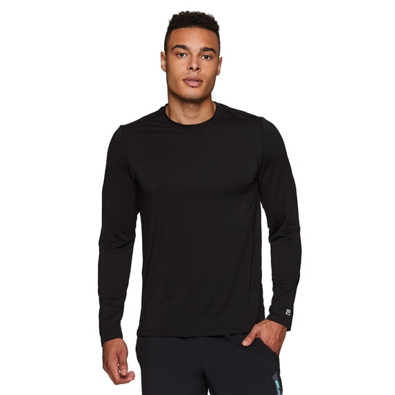 Avalanche Men's Long Sleeve Crewneck UPF Protection T-Shirt Sun Shirt