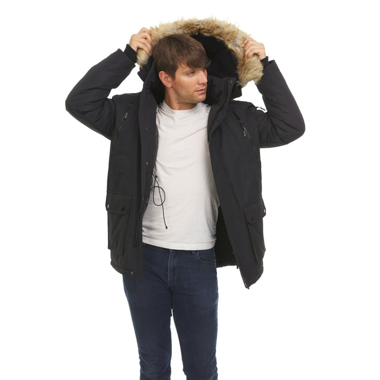 Avalanche Men s Parka Coat with Hood Walmart