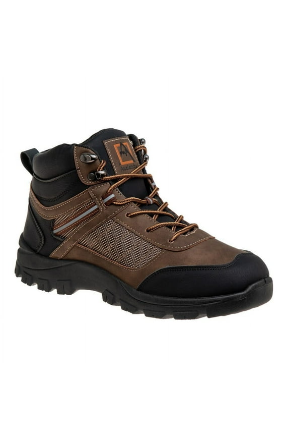 Men's Shoes Hiking and Hunting Boots, Medium Closed Toe Brown, 9