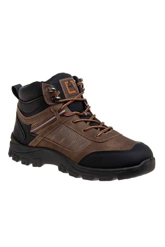 Men's Shoes Hiking and Hunting Boots, Medium Closed Toe Brown, 9