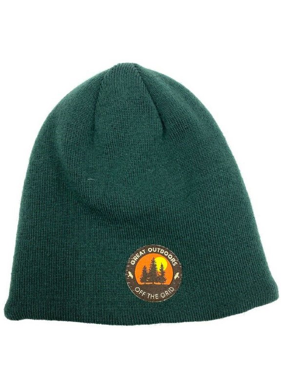 Off The Grid Sherpa Lined Beanie One Size - AM5-0924 (Green)