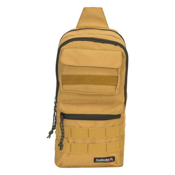 Avalanche Outdoors Crossbody 5.7 Liter Chest Sling Backpack With Pockets