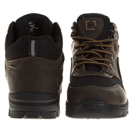 Avalanche Rugged Hiker Boots for Men, Leather Heavy, Duty Multi, Terrain Workwear Style (Adult), Brown, Size: 10