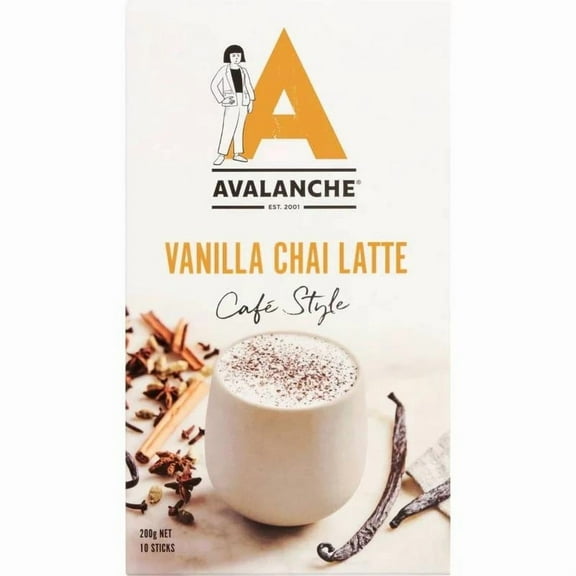 Avalanche Vanilla Chai Latte 10 Pack 200g