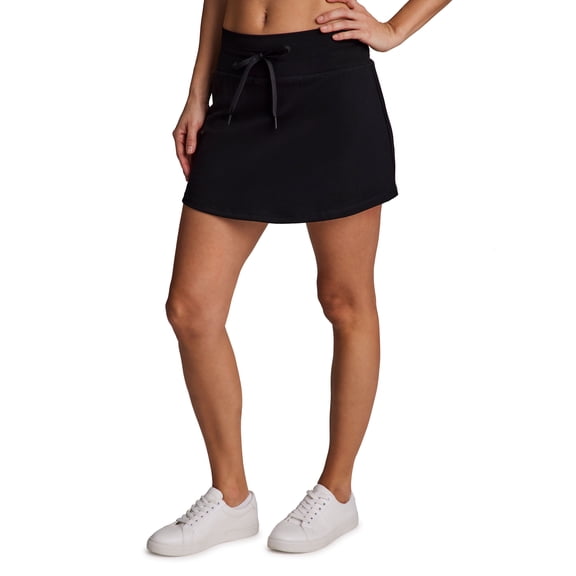 Avalanche Women's Buttery Soft Stretch Jersey Active Tennis/Hiking Skirt with Built-In Shorts