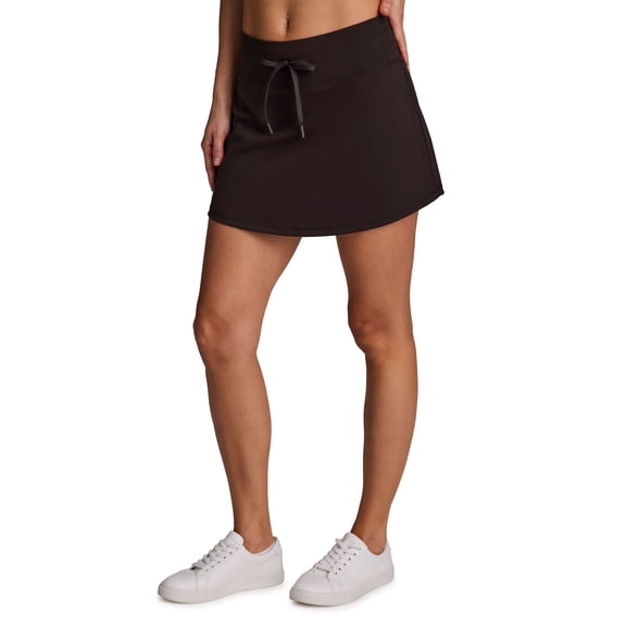 Avalanche Women's Buttery Soft Stretch Jersey Active Tennis/Hiking Skirt with Built-In Shorts