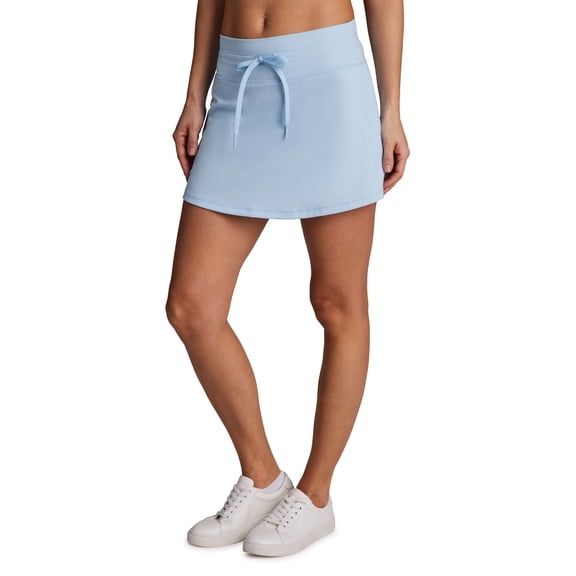 Avalanche Women's Buttery Soft Stretch Jersey Active Tennis/Hiking Skirt with Built-In Shorts