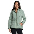 thumbnail image 1 of Avalanche Women's Faux Fur Lined Rain Jacket with Zipper Pockets, 1 of 5