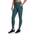 thumbnail image 1 of Avalanche Women's Full Length Brushed Fleece Lined Hiking Legging with Waistband Zipper Pocket, 1 of 5