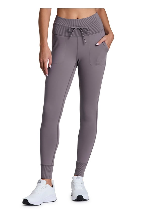 Women's Jogger Style Drawstring Waist Legging With Pockets