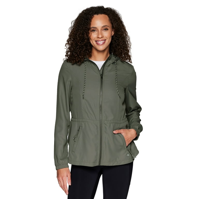 Avalanche Women's Lightweight Everyday Hooded Anorak Jacket With