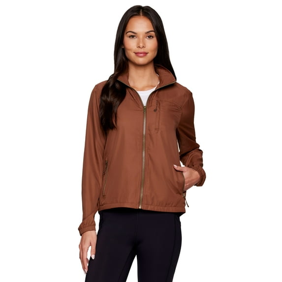Avalanche Women's Lightweight Jacket With Convertible Hood and Zipper Pockets