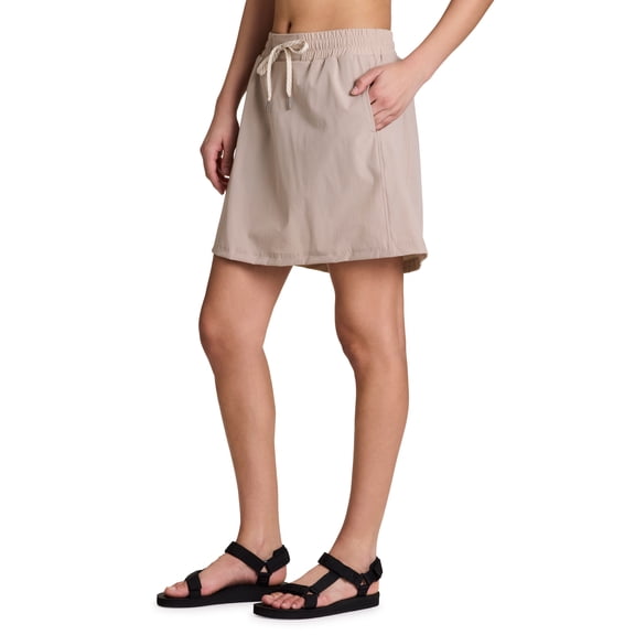 Avalanche Women's Lightweight Quick Drying Woven Skort With Inner Biker Short