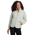 thumbnail image 1 of Avalanche Women's Mock Neck Quilted Zip Up Jacket with Pockets, 1 of 5