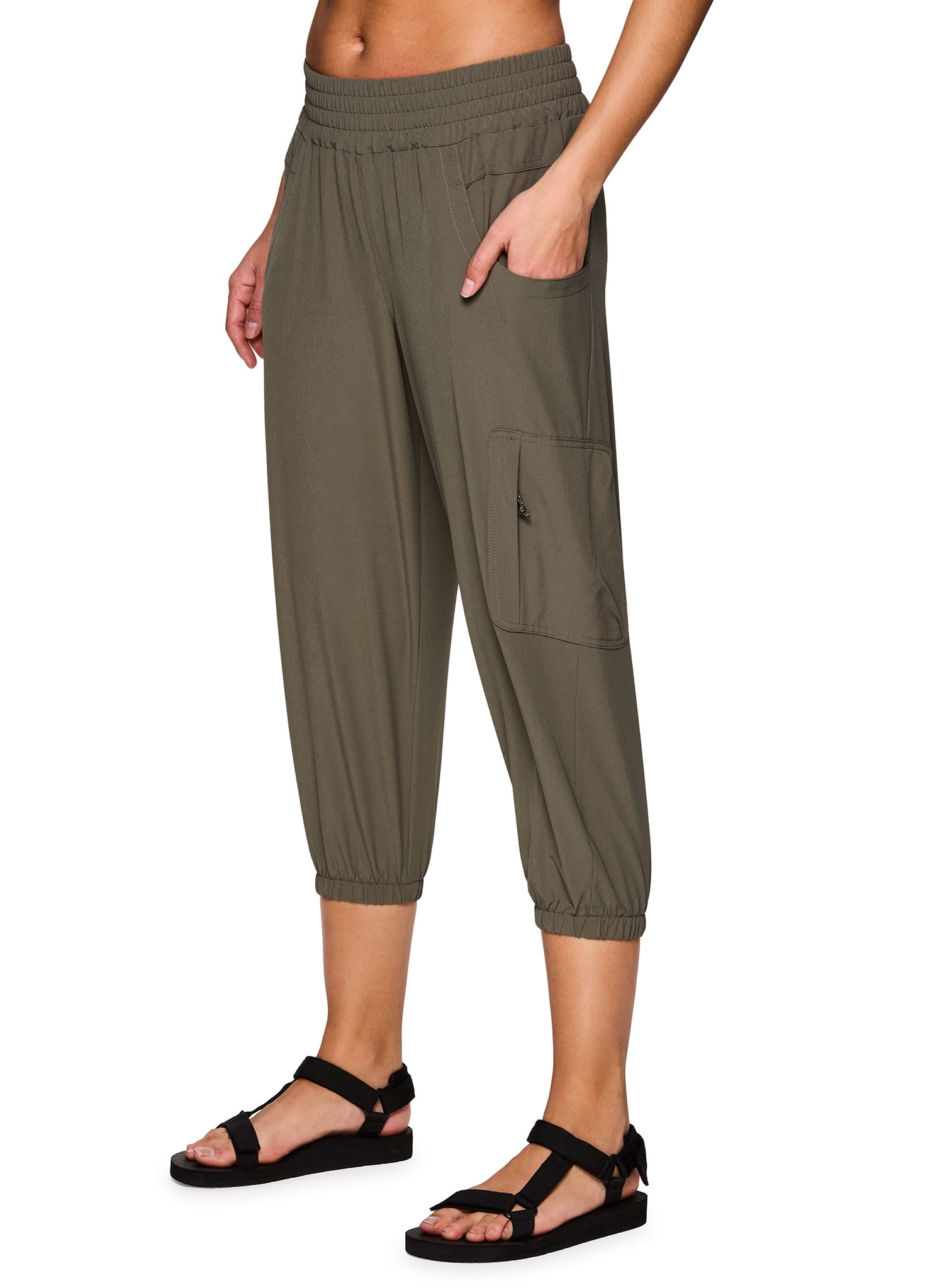 Avalanche Women's Quick Drying Lightweight Ripstop Cargo Capri Pant ...