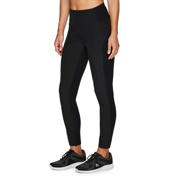 Avalanche Women's Slim Fit Hybrid Stretch Woven Knit Pant With Zipper Pockets