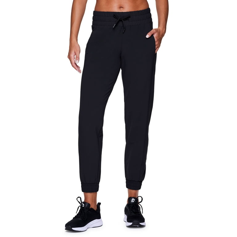 Avalanche Women's Soft Brushed Lined Hybrid Woven Joggers with Pockets