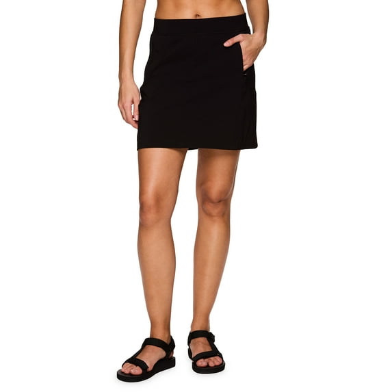 Avalanche Women's Stretch Woven Golf Tennis Skort With Inner Bike Short
