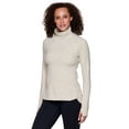 thumbnail image 1 of Avalanche Women's Super Soft Long Sleeve Turtleneck Hiking Running Shirt, 1 of 4