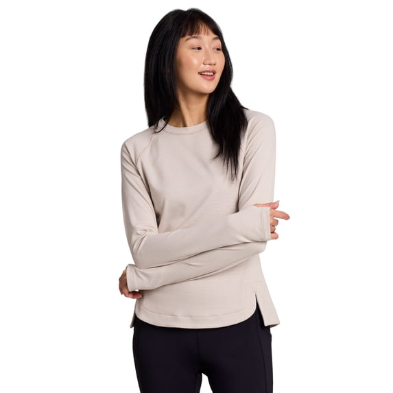 Avalanche Women's Ultra Soft Microstripe Long Sleeve Hiking Running Top