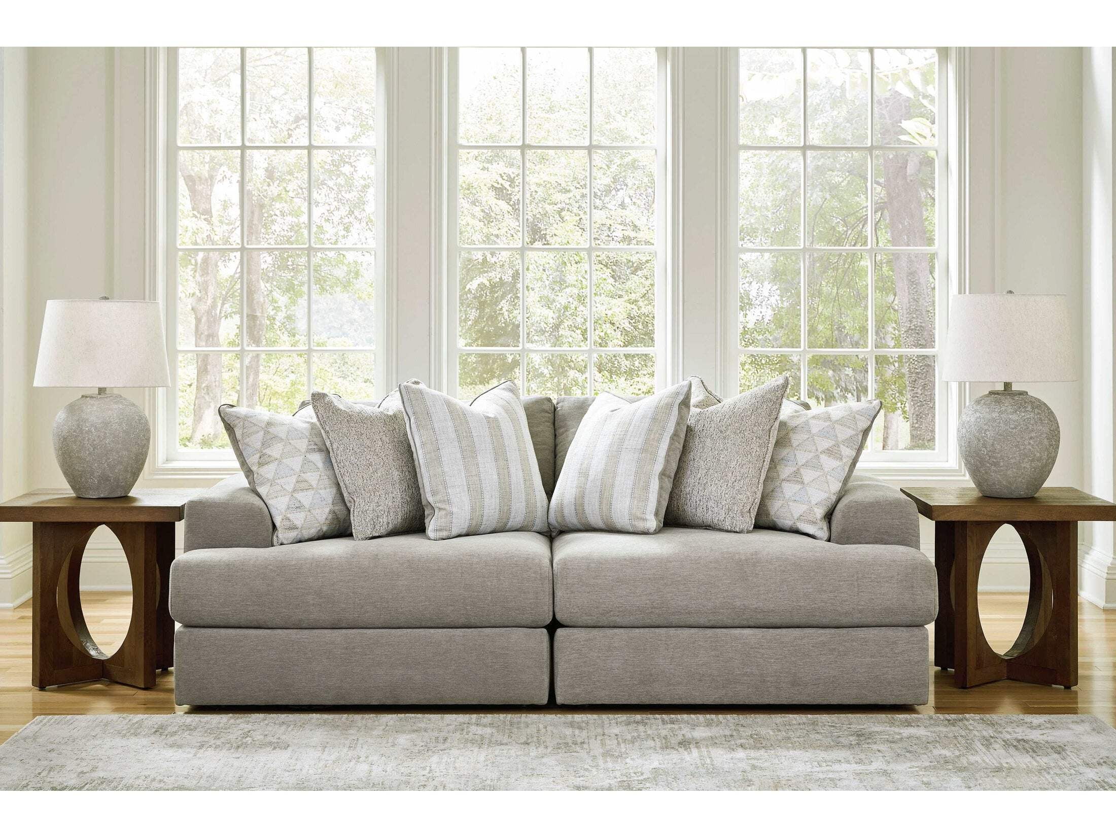 Signature Design by Ashley Avaliyah Ash Oversized Accent Ottoman