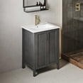 thumbnail image 1 of Avallon 24" Bathroom Vanity in Matte Black, 1 of 13