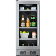 Avallon Abr152lh 15" Wide 86 Can Beverage Center - Stainless Steel