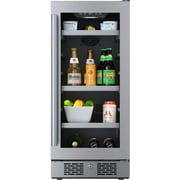 Avallon Abr152rh 15" Wide 86 Can Beverage Center - Stainless Steel