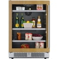 thumbnail image 1 of Avallon Abr242lh 24" Wide 140 Can Energy Efficient Beverage Center - Panel Ready Glass, 1 of 7