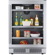 Avallon Beverage Center ABR242RH - 140 Can Energy Efficient - Stainless Steel