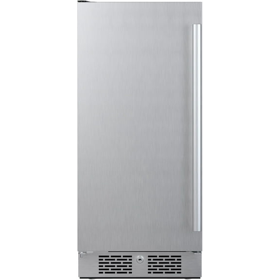 Avallon Afr152lh 15" Wide 3.3 Cu. Ft. Compact Refrigerator - Stainless Steel