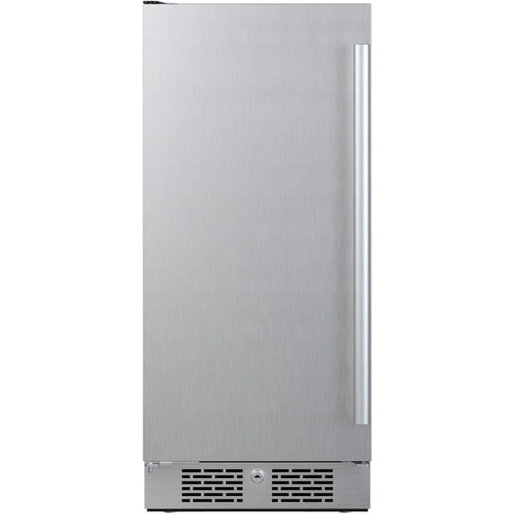 Avallon Afr152lh 15" Wide 3.3 Cu. Ft. Compact Refrigerator - Stainless Steel