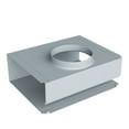 thumbnail image 1 of Avallon ARHA04A Wall Mount Recirculation Deflector For 6" Ducting - Stainless Steel, 1 of 1