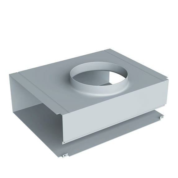 Avallon ARHA04A Wall Mount Recirculation Deflector For 6" Ducting - Stainless Steel