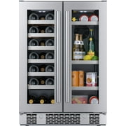 Avallon Awbc242ggfd 24" Wide 21 Bottle Capacity And 64 Can Capacity Beverage Center -