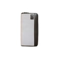 thumbnail image 1 of Avallone Men's Canvas & Leather Zipper Travel RFID Wallet - Grey Handmade Leather - CVG010, 1 of 6