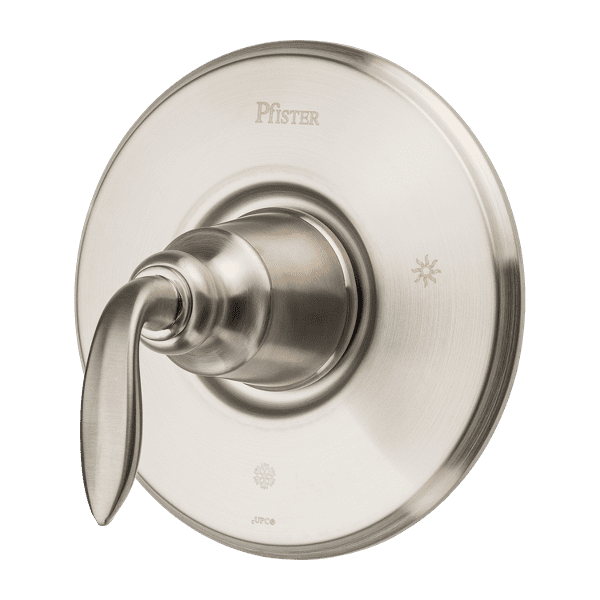 Pfister Brushed Nickel Lever Shower Handle Pfister Brushed Nickel Lever Shower Handle