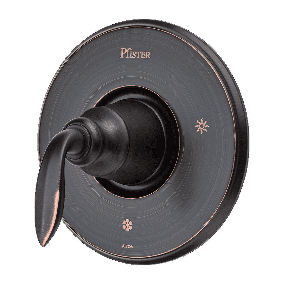 Tuscan Bronze Wall-Mounted Single Handle Shower Valve