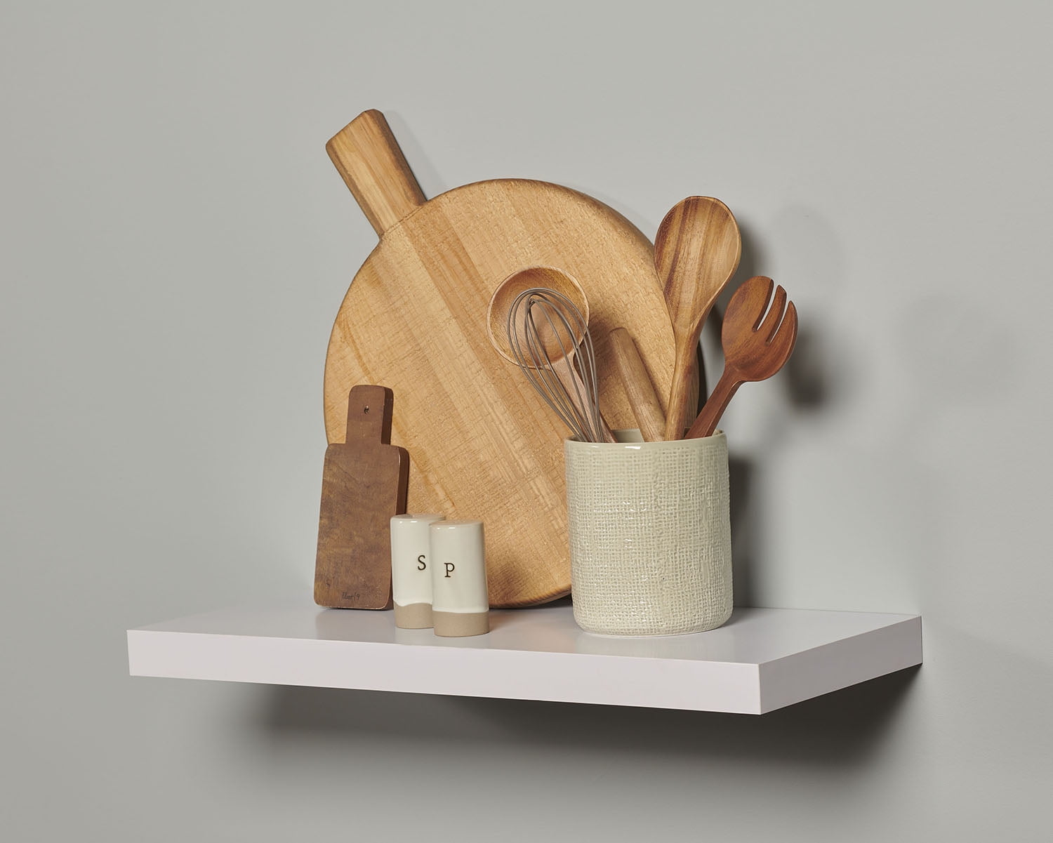Avalon 10x24 White Floating shelf